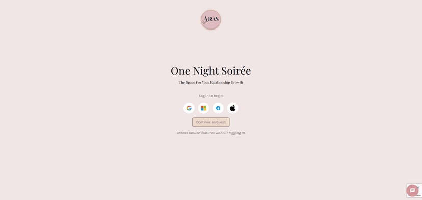 One Night Soiree showcase